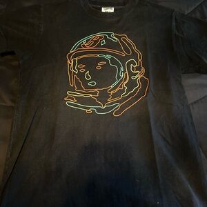 Billionaire Boys Club Black Tee with Vibrant Design